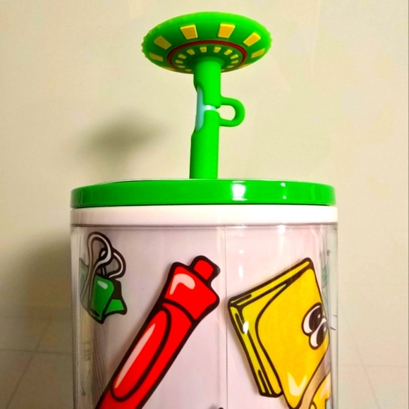 NWT Starbucks 2025 LATAM Acrylic Venti Tumbler w/ Silicon Straw Topper - Picture 7 of 8